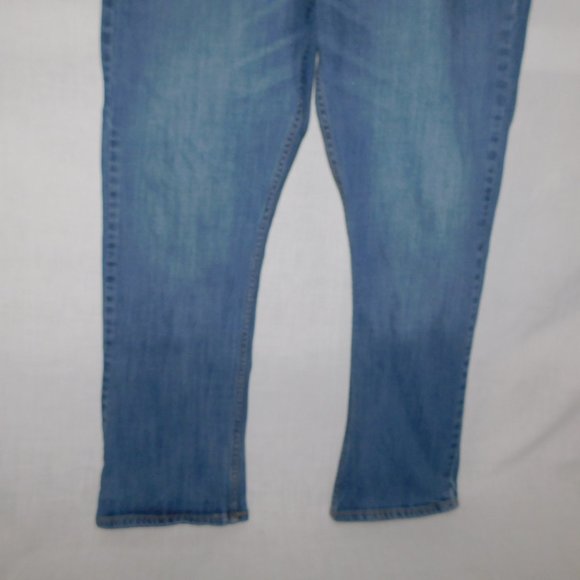 Buffalo David Bitton Mens 36 x 30 DEAN-X Slim Straight Stretch Blue Jeans - Picture 5 of 10